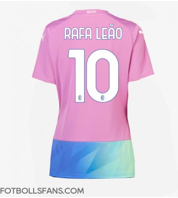 AC Milan Rafael Leao #10 Replika Tredje Tröja Damer 2023-24 Kortärmad